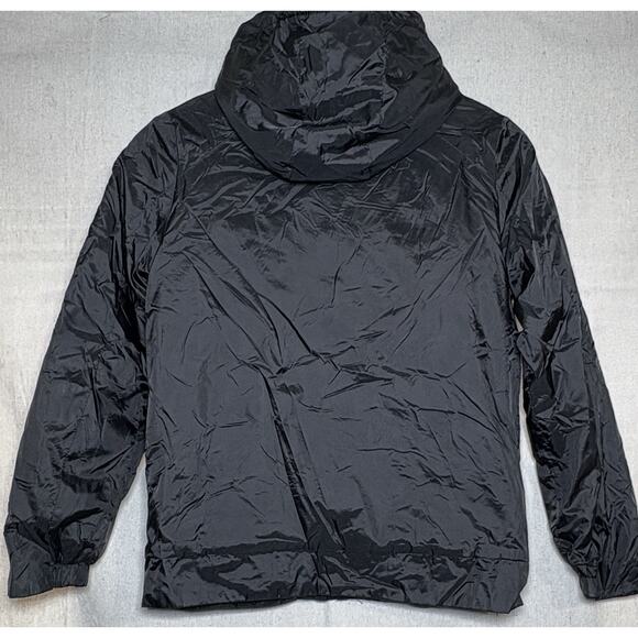 Nike Air Jordan Puffer Jacket Youth Boys Medium 10-12 yrs Black Hoodie Jumpman - Picture 2 of 4